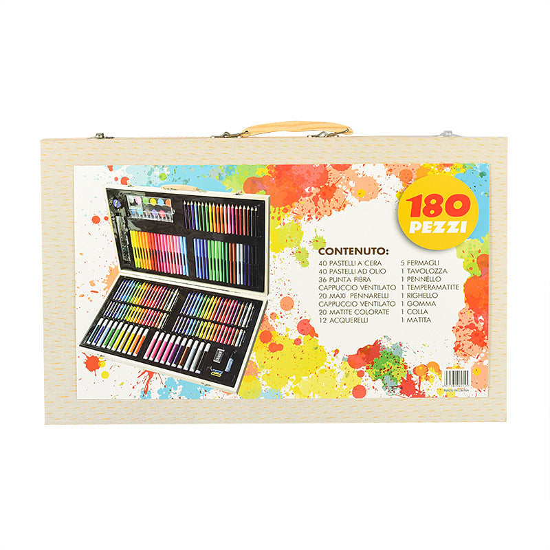 Watercolor Pens Set 180 Pieces Children's Tools Graffiti