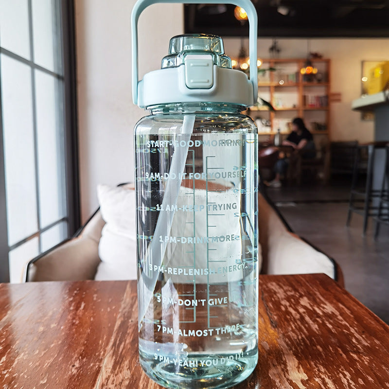 Large Plastic Portable Water Bottle