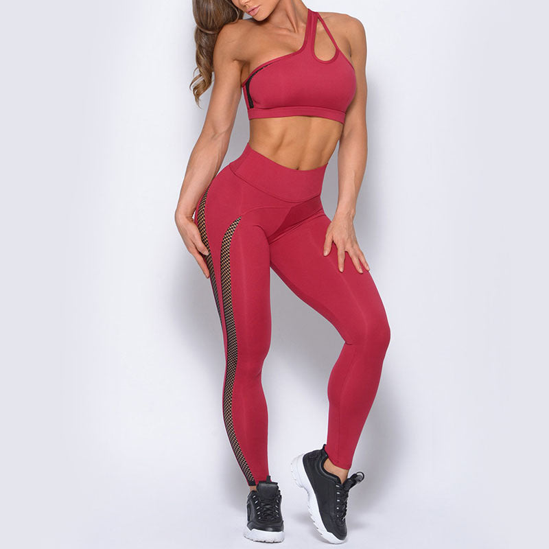Lifting Sports Leggings Yoga Clothes Set - High Performance Activewear