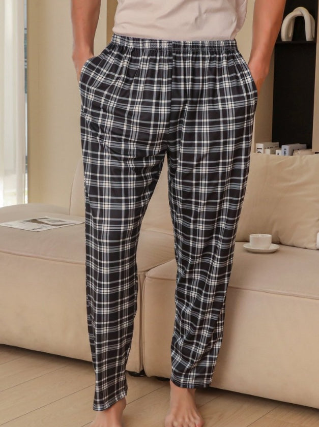 Fabric Stripe Pjamas Pants