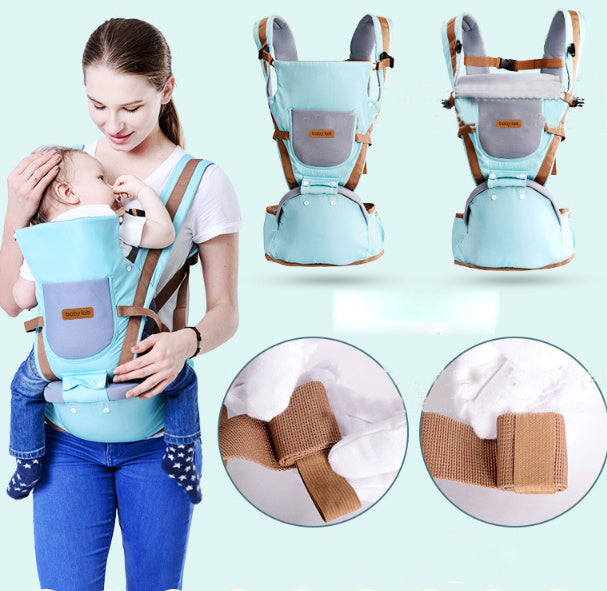 Baby Hip Seat Carrier - Ergonomic Waist Stool for 3-36 Months with Back Support