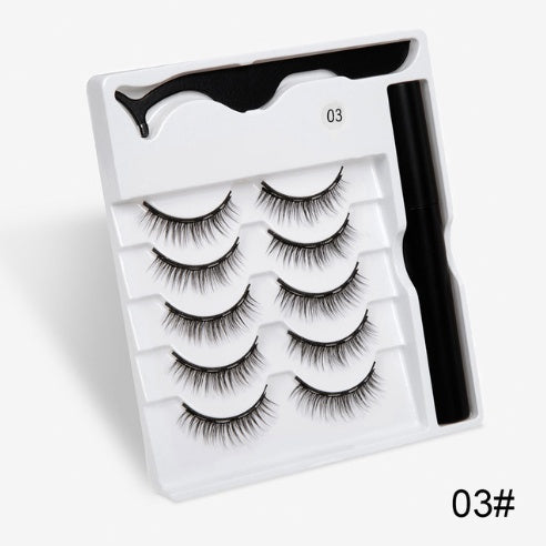 A Pair Of Eyelashes With Magnets
