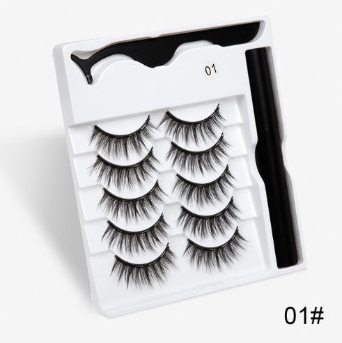 A Pair Of Eyelashes With Magnets