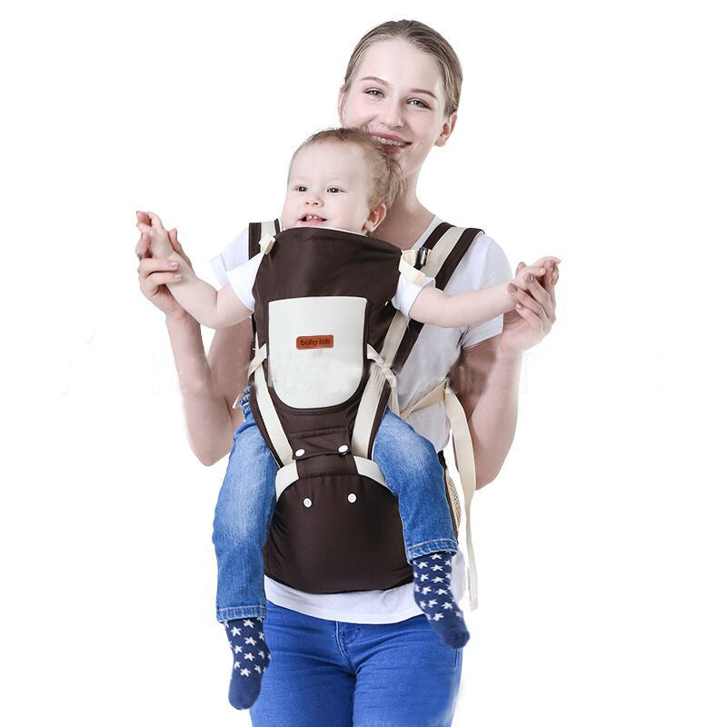 Baby Hip Seat Carrier - Ergonomic Waist Stool for 3-36 Months with Back Support