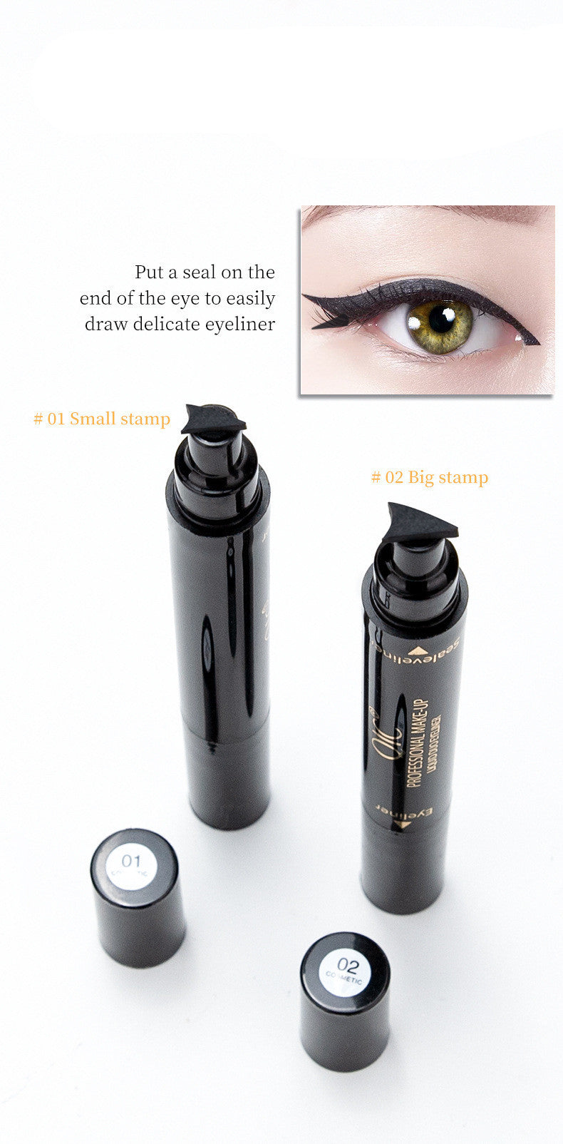 Waterproof And Non-Smudge Wing Liquid Eyeliner Pen
