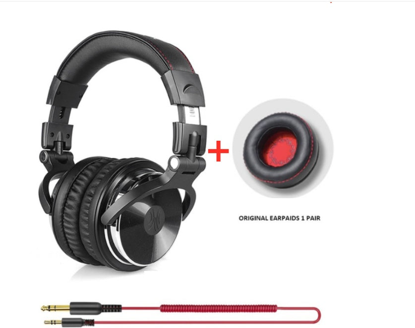 Premium Stereo Headphones with Built-in Microphone