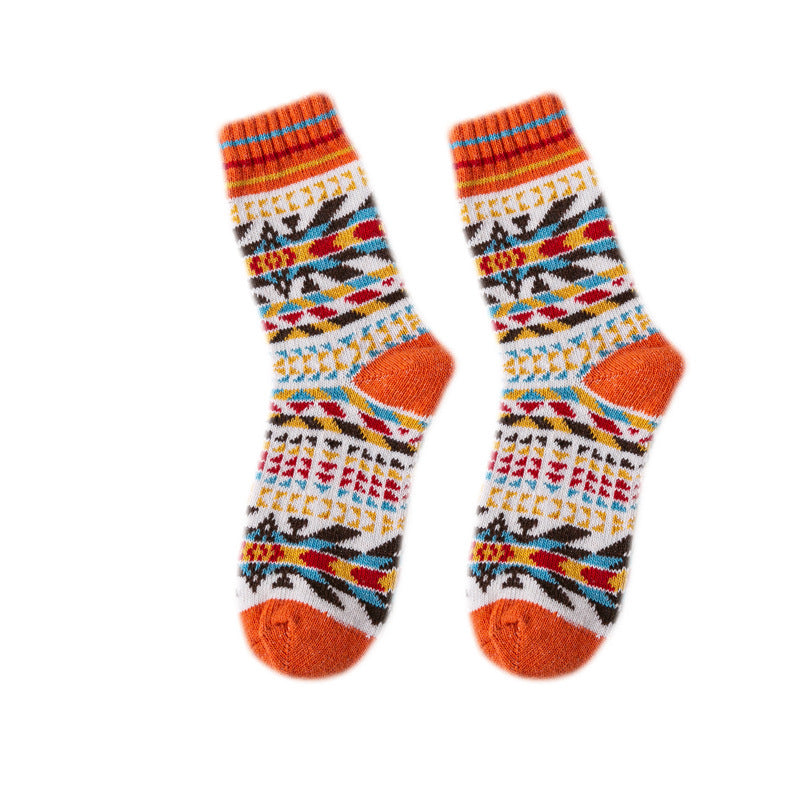 Winter Thick Line Ladies Rabbit Wool Socks