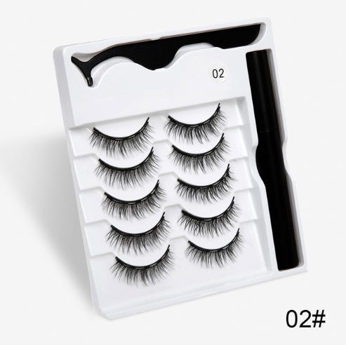 A Pair Of Eyelashes With Magnets