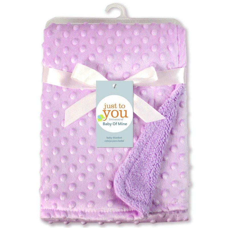 Soft Polar Dot Baby Blanket - Newborn Swaddle Wrap & Bedding Blanket