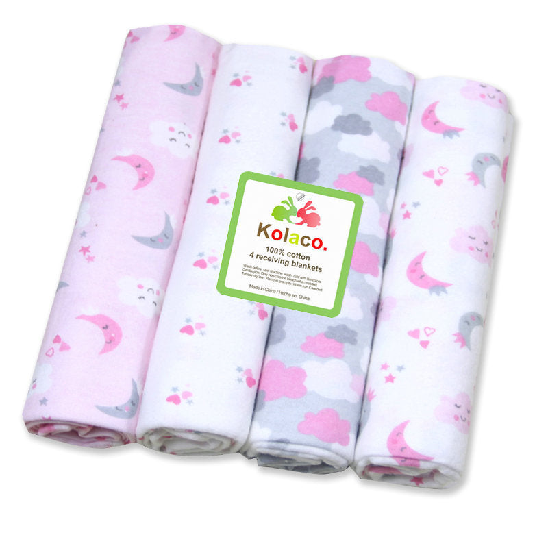 Flannel Baby Wrapping Blanket