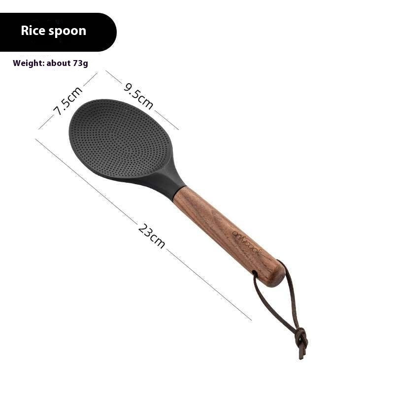 Wooden Handle Silicone Kitchenware