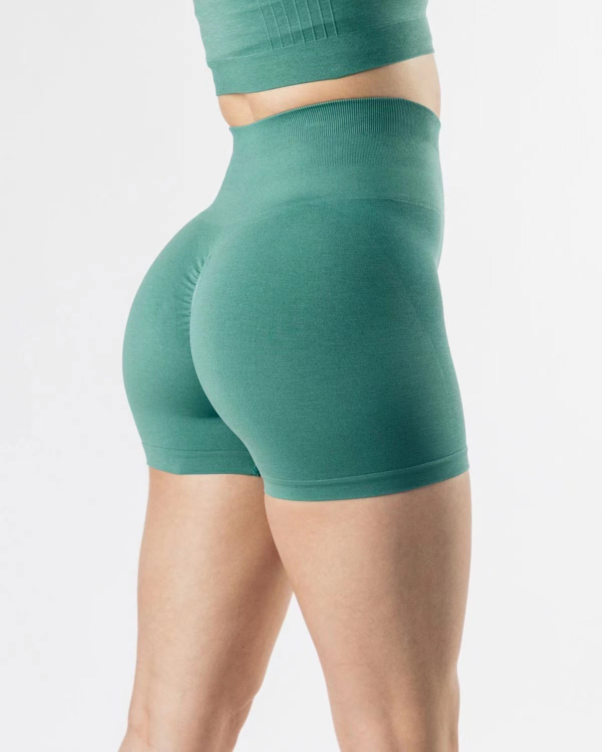 Seamless Hip Raise Skinny Shorts