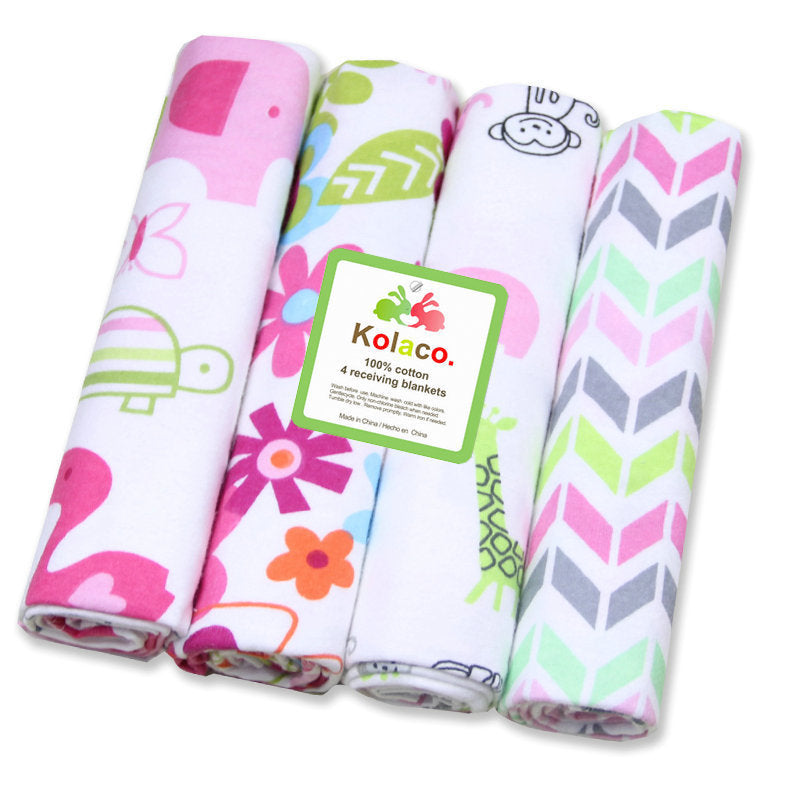 Flannel Baby Wrapping Blanket