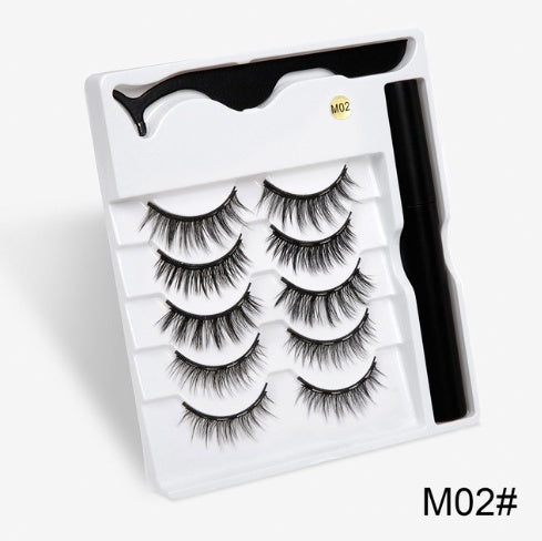 A Pair Of Eyelashes With Magnets
