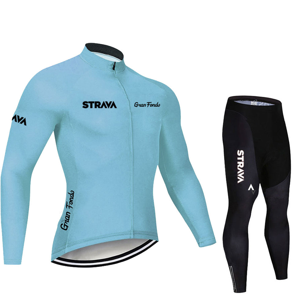 Long sleeve cycling suit