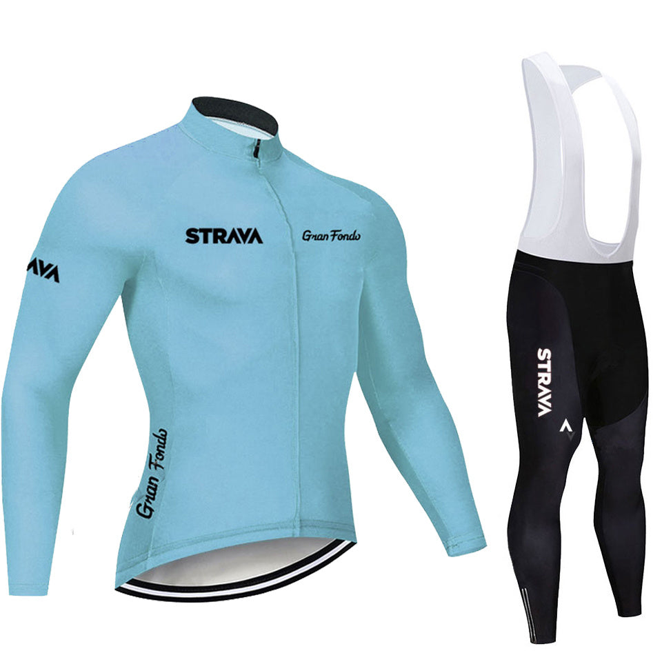 Long sleeve cycling suit
