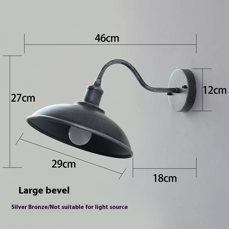 Outdoor Waterproof Wall Lamp Retro Iron Art Lamps