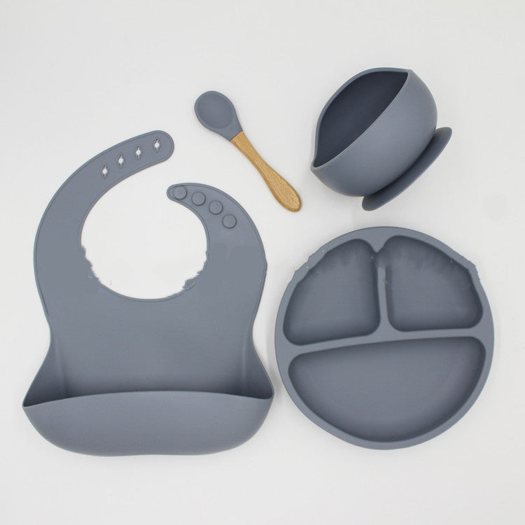 4 Piece Silicone Baby Set