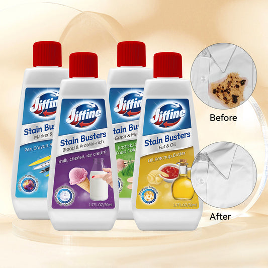 JIFFINE oil Stains, Grass Stains, Milk Stains, Pen Stain Remover