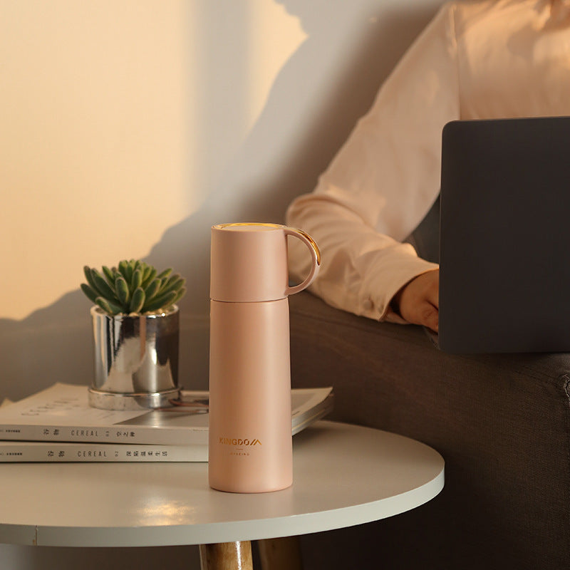 Cute and simple insulated water cup