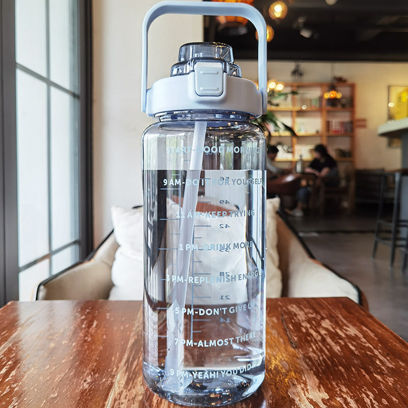 Large Plastic Portable Water Bottle