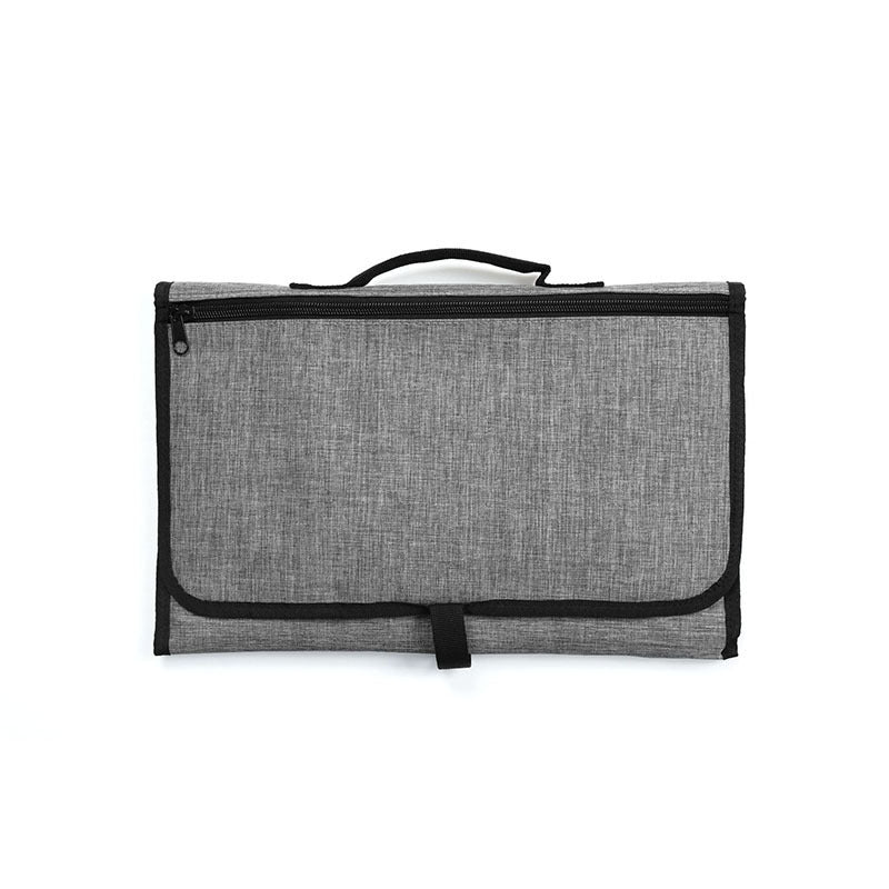 Portable Baby Changing Mat - Foldable Waterproof Travel Diaper Mat with Storage Bag