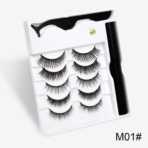 A Pair Of Eyelashes With Magnets