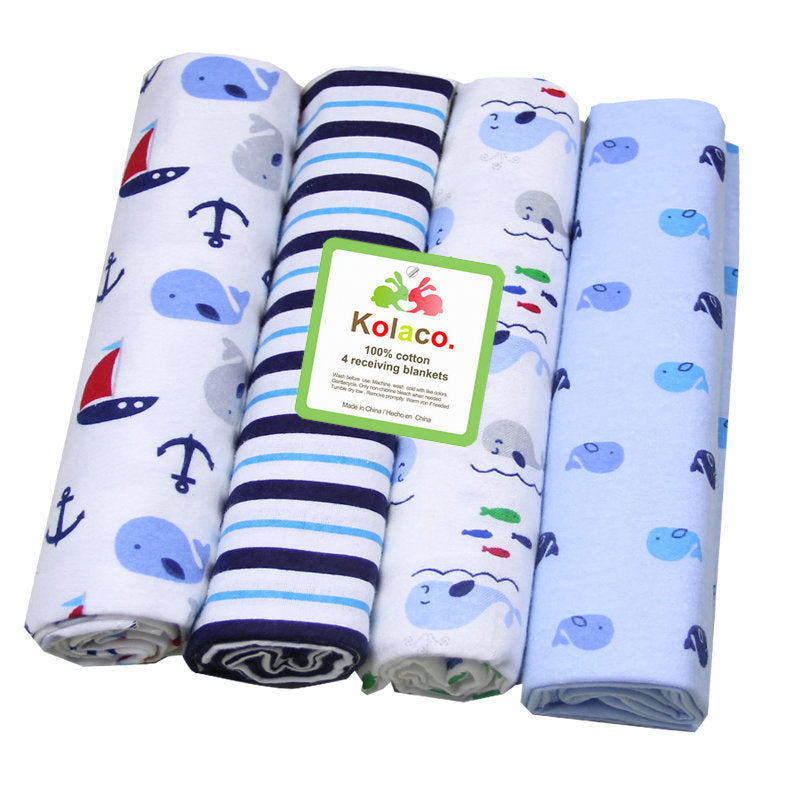Flannel Baby Wrapping Blanket