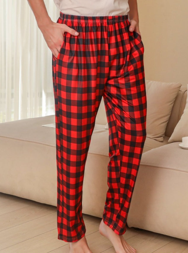 Fabric Stripe Pjamas Pants