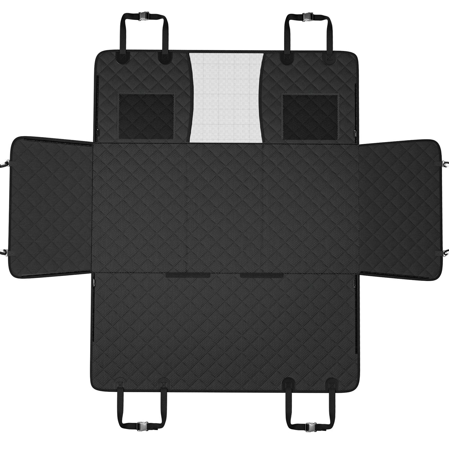 VEVOR 52 X 24.8 In Dog Car Seat Cover For Back Seat Waterproof 600D For Cars