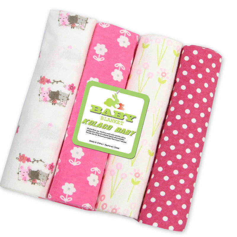 Flannel Baby Wrapping Blanket