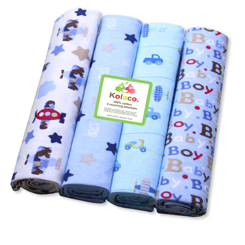 Flannel Baby Wrapping Blanket