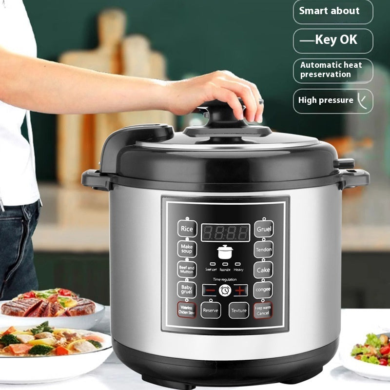 5L Pressure Cooker Multi-function Intelligent Reservation Timing Rice Cooker