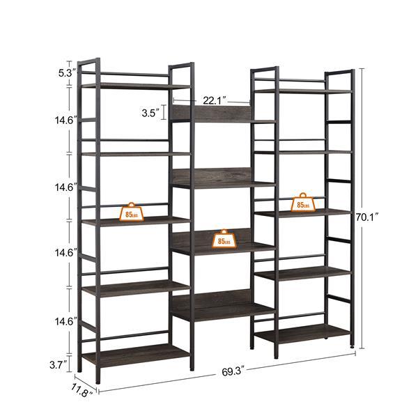 Large Open Bookshelves