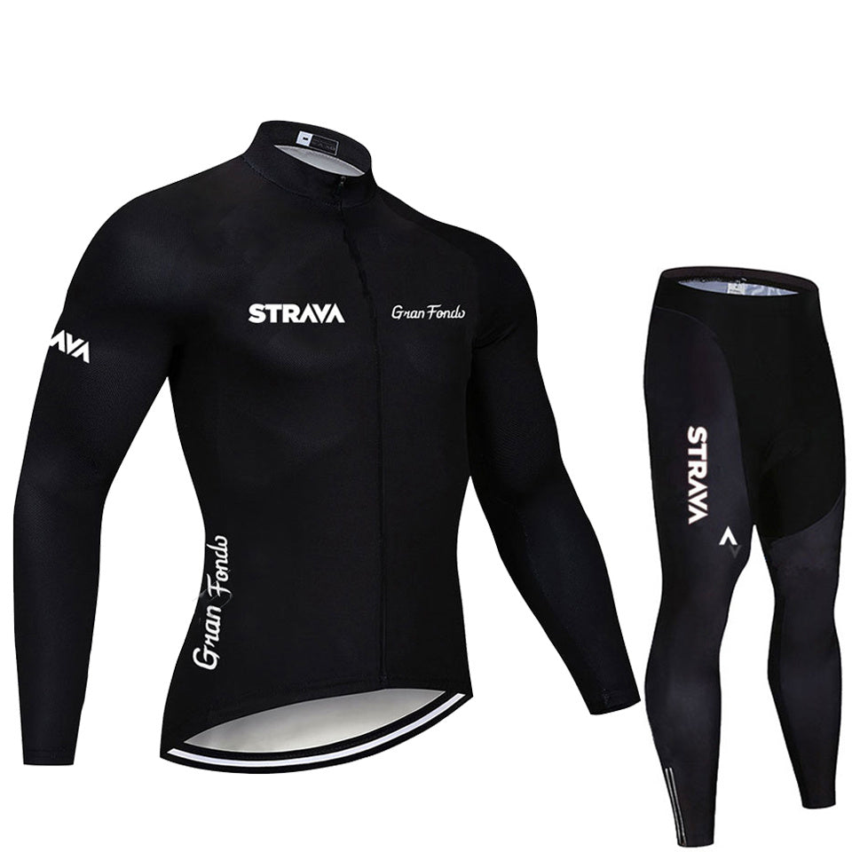 Long sleeve cycling suit