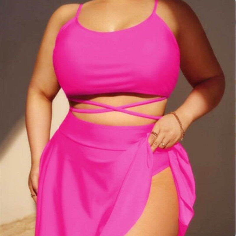 Three Piece Bikini Swimsuit