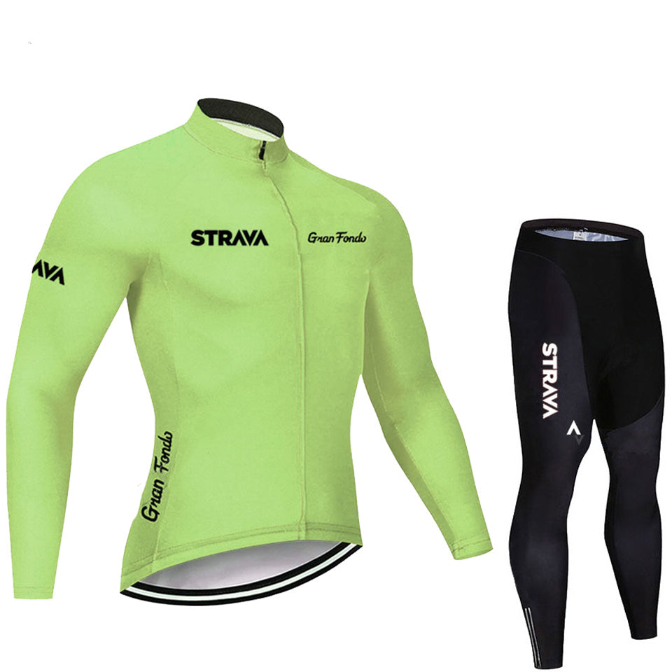 Long sleeve cycling suit
