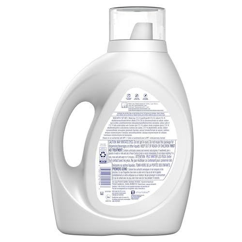 Tide Free & Gentle Liquid Laundry Detergent, HE Compatible, 64 Loads, 2.48L