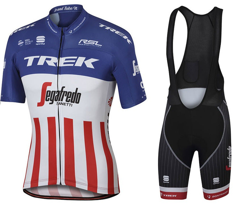Short sleeve cycling suit