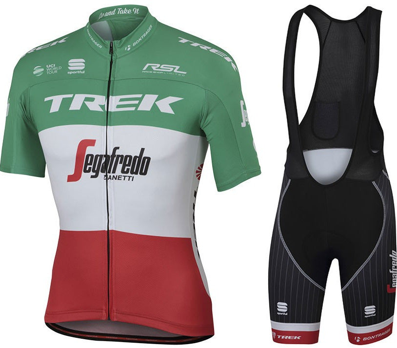 Short sleeve cycling suit