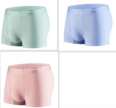 Seamless Men's Underwear Soft Breathable Comfortable Summer Boxer