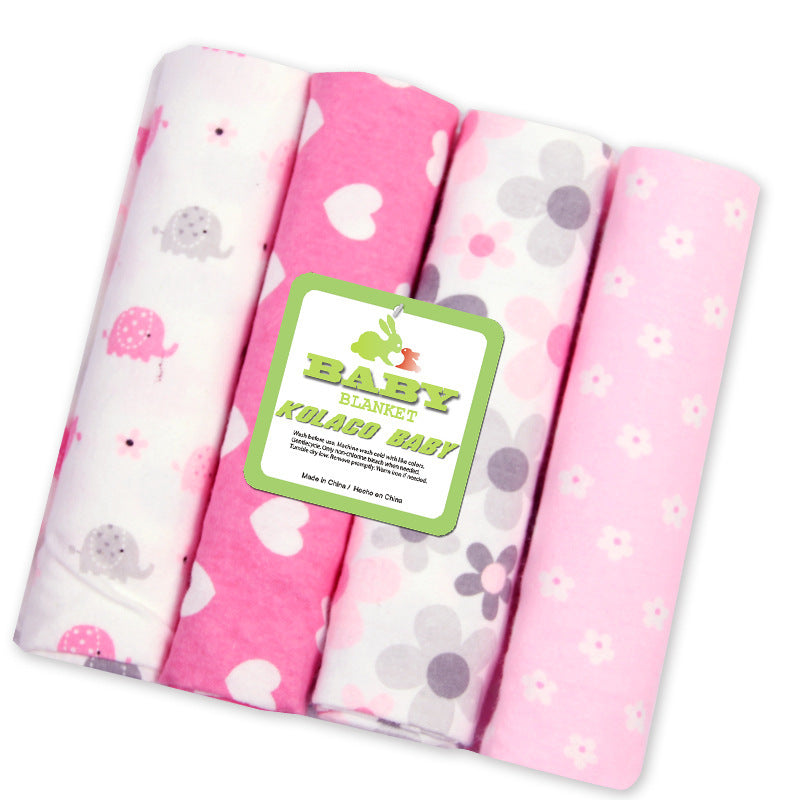 Flannel Baby Wrapping Blanket