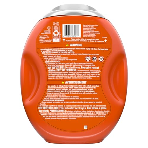 Tide Oxi Max Power PODS Laundry Detergent, Laundry Pods with Stain Remover Plus Oxi Power, 63 Count