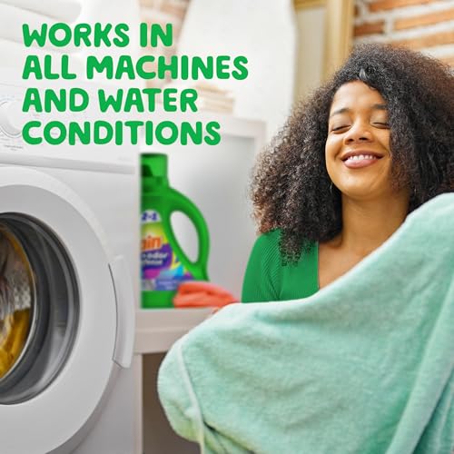 Gain + Odor Defense Liquid Laundry Detergent, Super Fresh Blast Scent, 88 Oz, 61 Loads, HE Compatible (Pack of 5)