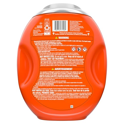 Tide Oxi Max Power PODS Laundry Detergent, Laundry Pods with Stain Remover Plus Oxi Power, 45 Count