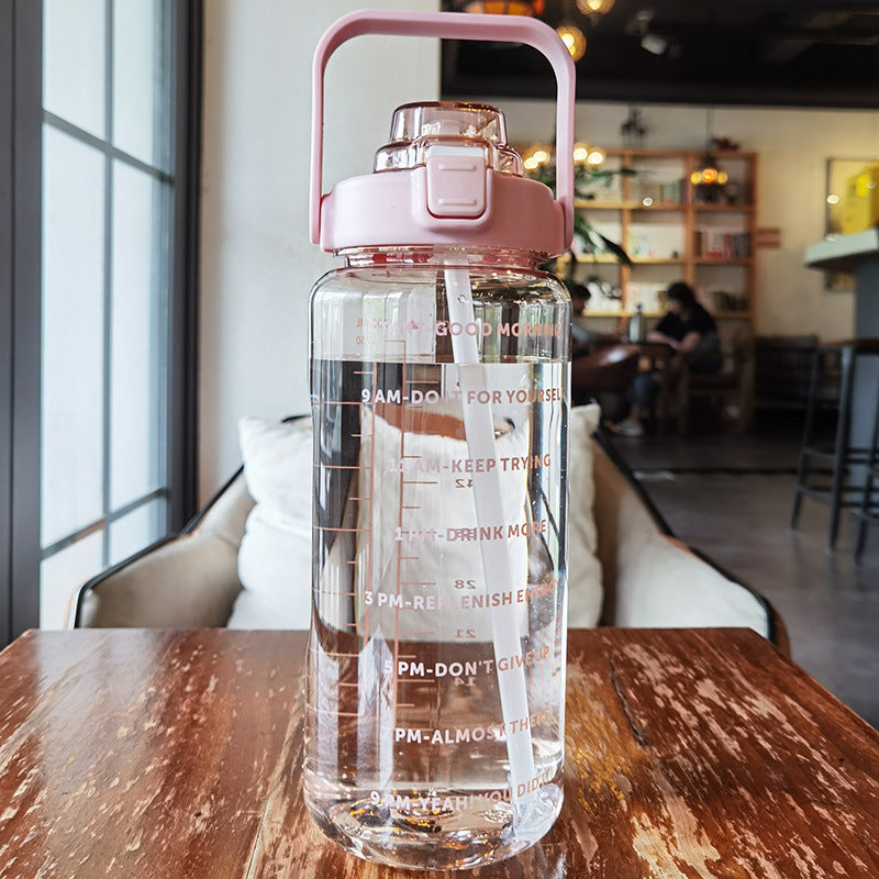 Large Plastic Portable Water Bottle