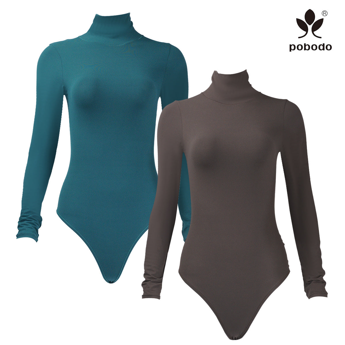 Round Neck Long Sleeved Warm Jumpsuit