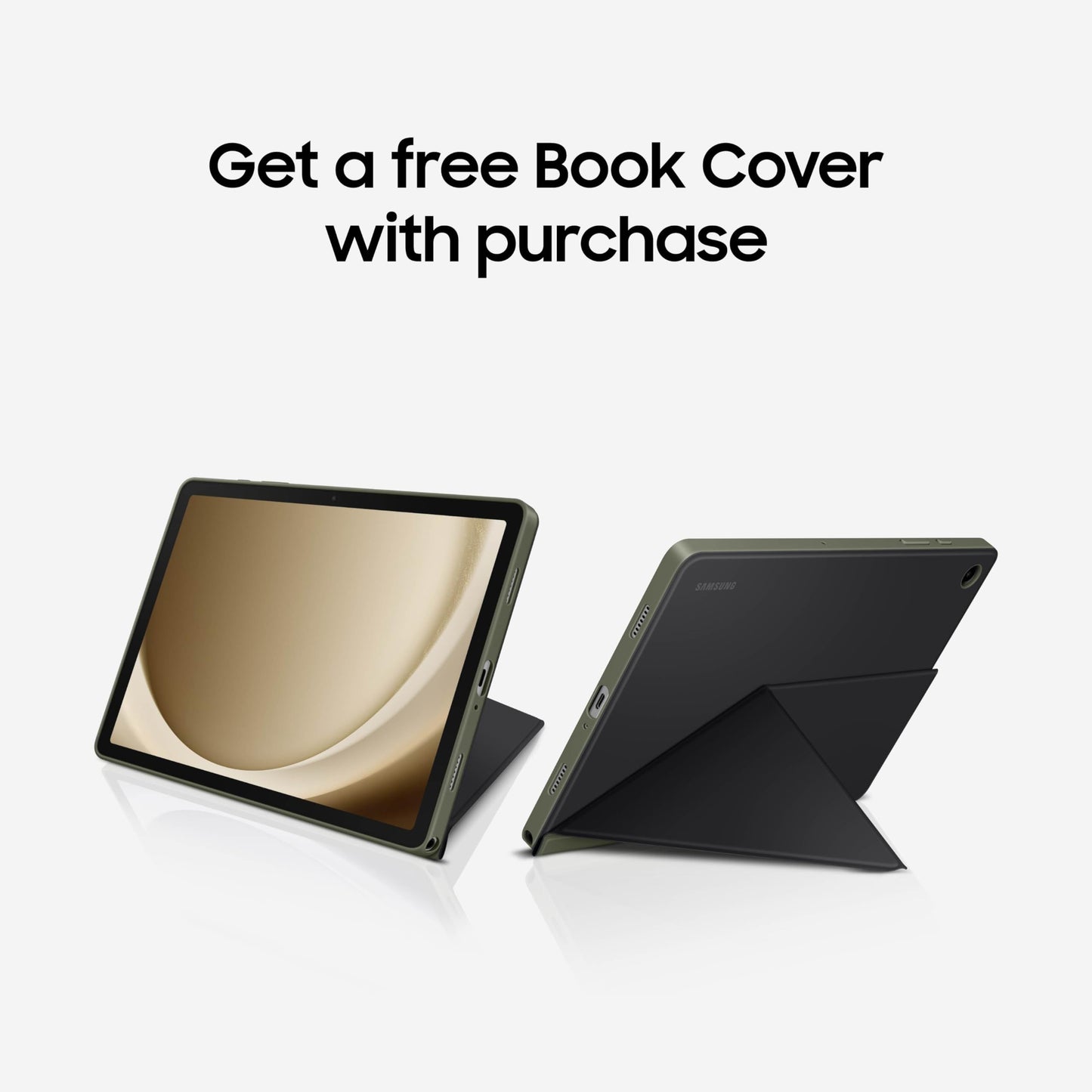 Samsung Galaxy Tab A9+ Plus 11” 128GB Android Tablet, Big Screen, Quad Speakers, Upgraded Chipset, Multi Window Display, Slim, Light, Durable, Kids Friendly Design, US Version, 2024, Silver