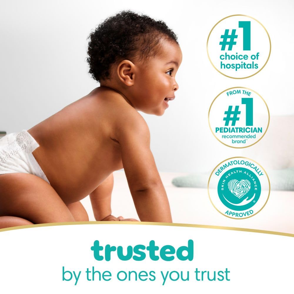 Pampers Baby Wipes Sensitive Perfume Free 7X Refill Packs 588 Count