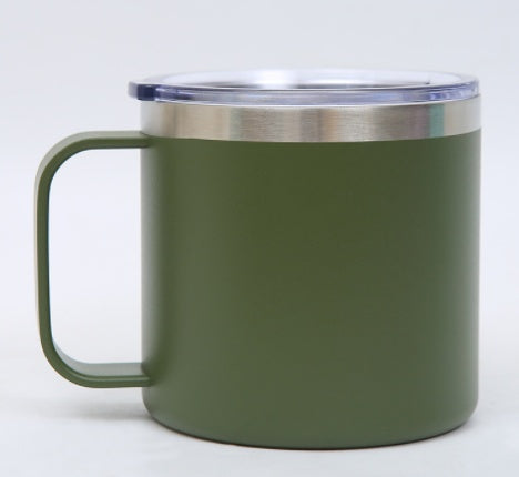 304 Stainless Steel Mug With Double Cover